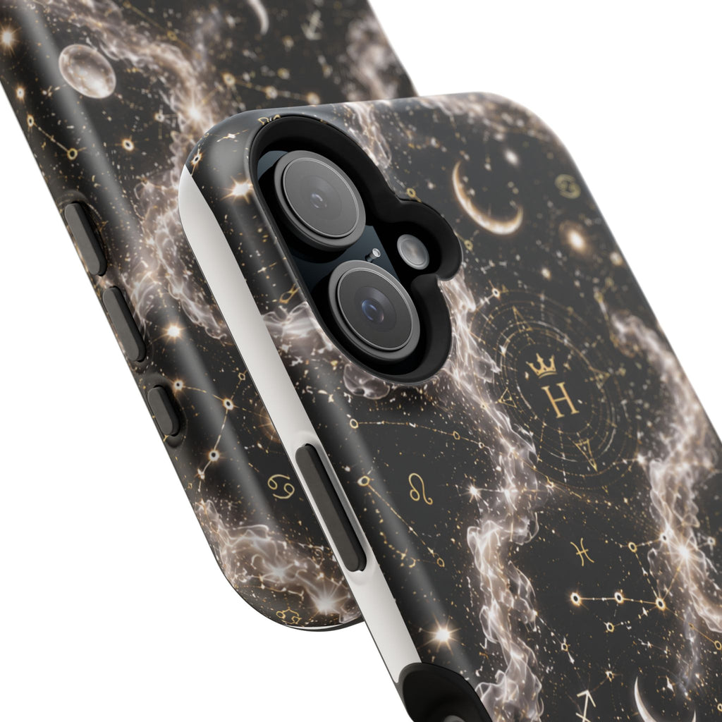 Astrology Galaxy Phone Case — Magnetic Impact-Resistant Cosmic Constellation Design