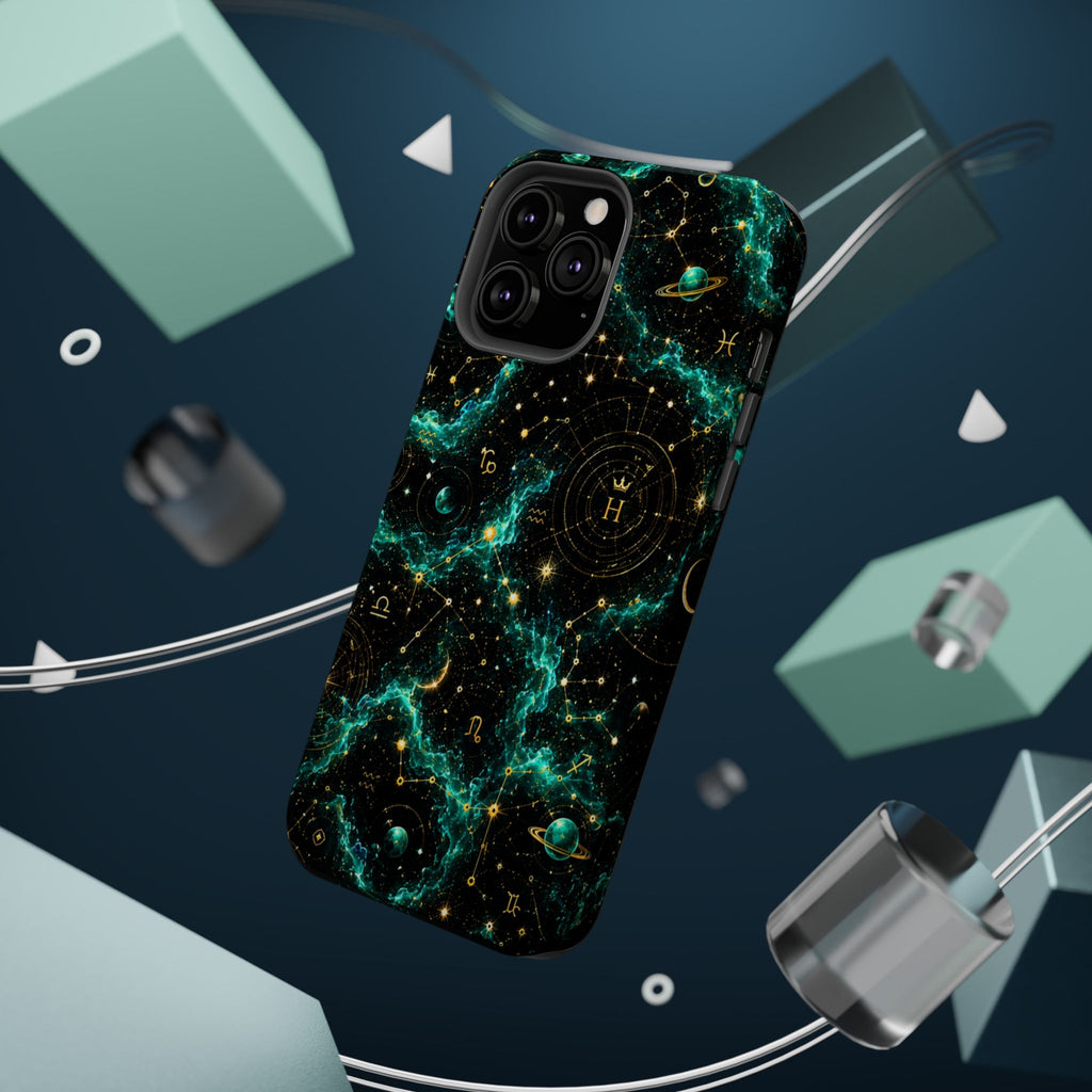 Astrology Nebula Magnetic Impact Phone Case — Zodiac Constellation Design