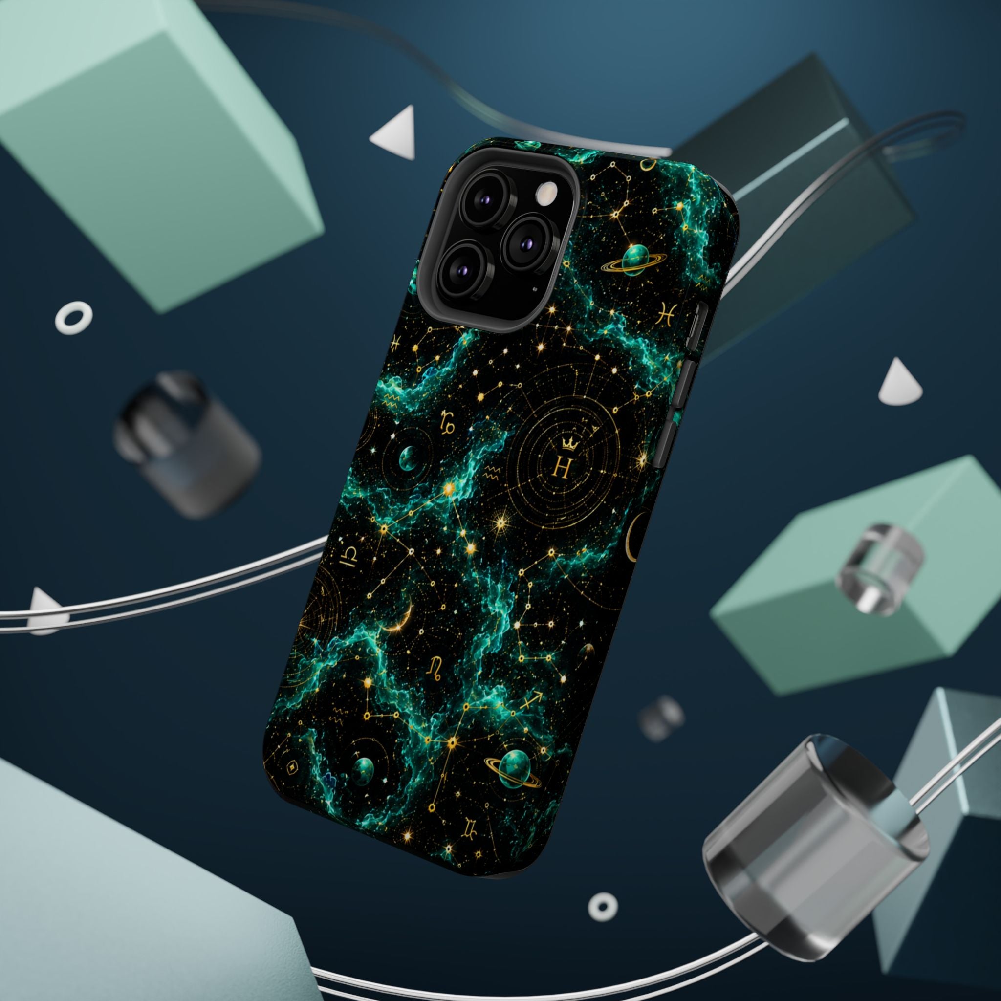 Astrology Nebula Magnetic Impact Phone Case — Zodiac Constellation Design