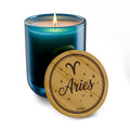Aries Scented Soy Candle — 14oz Engraved Zodiac Candle