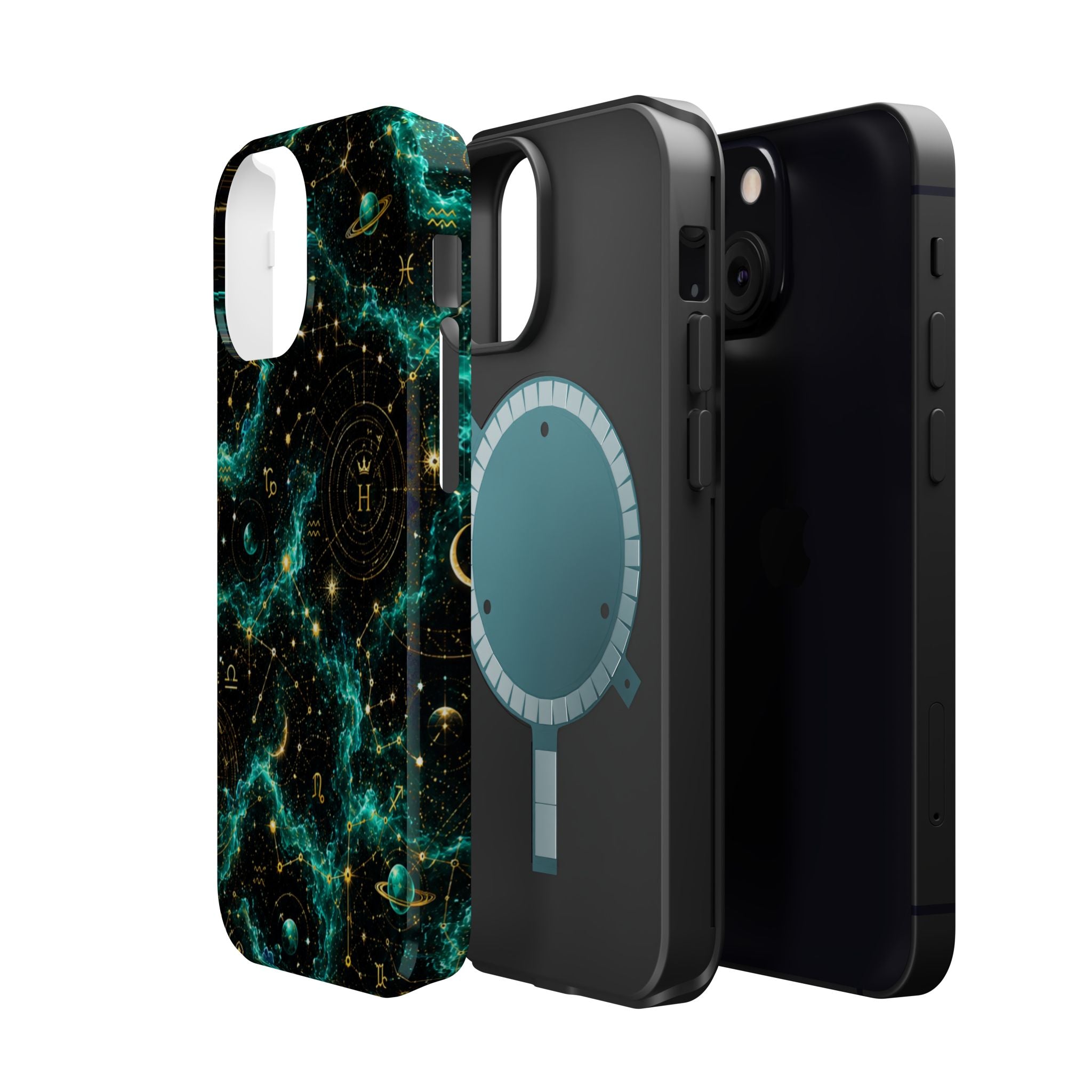Astrology Nebula Magnetic Impact Phone Case — Zodiac Constellation Design