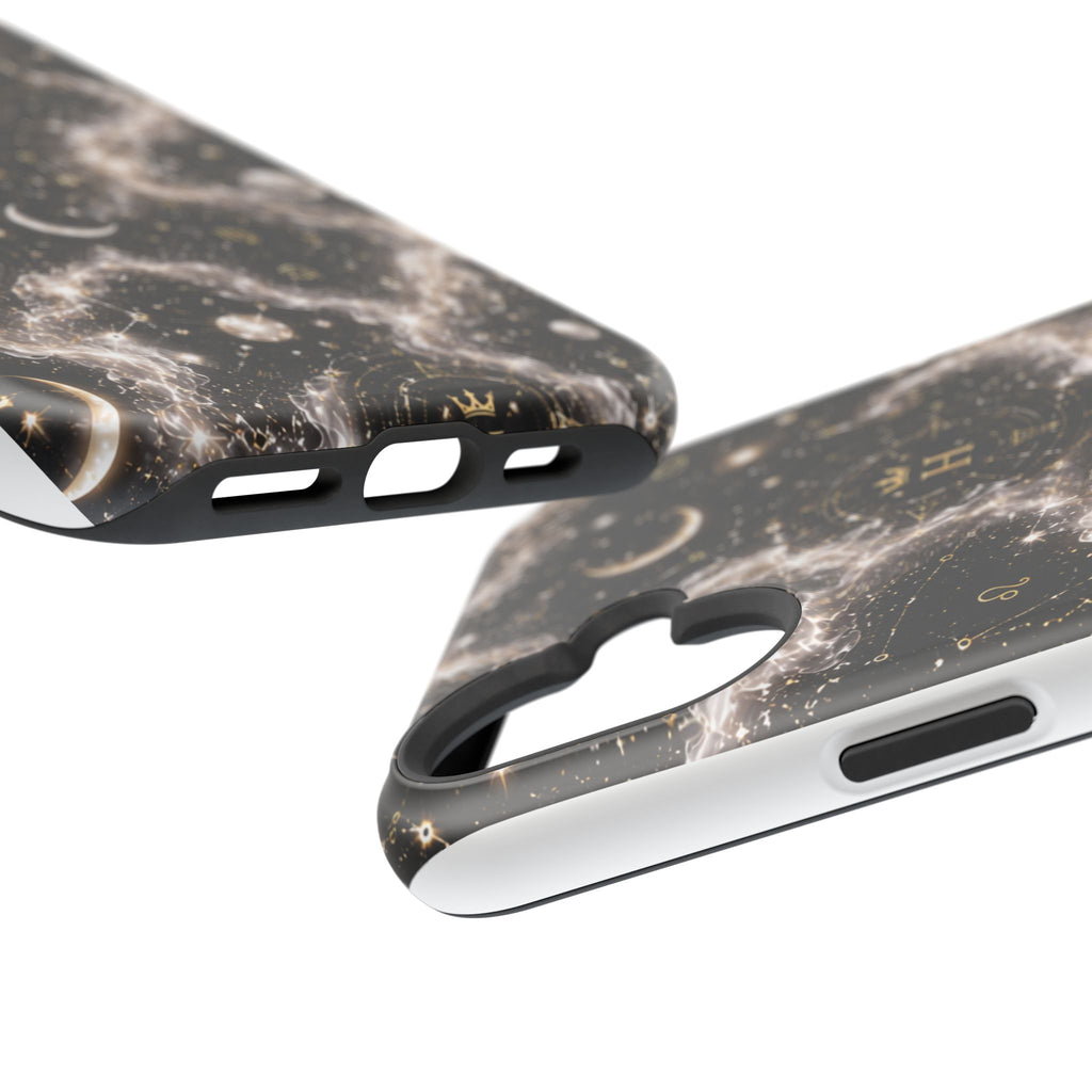 Astrology Galaxy Phone Case — Magnetic Impact-Resistant Cosmic Constellation Design