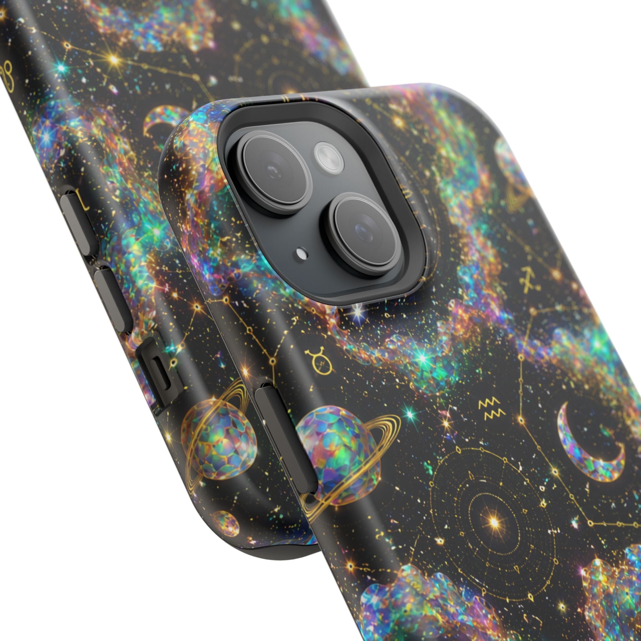 Astrology Galaxy Magnetic Impact Phone Case — Constellation & Moon Protective Cover