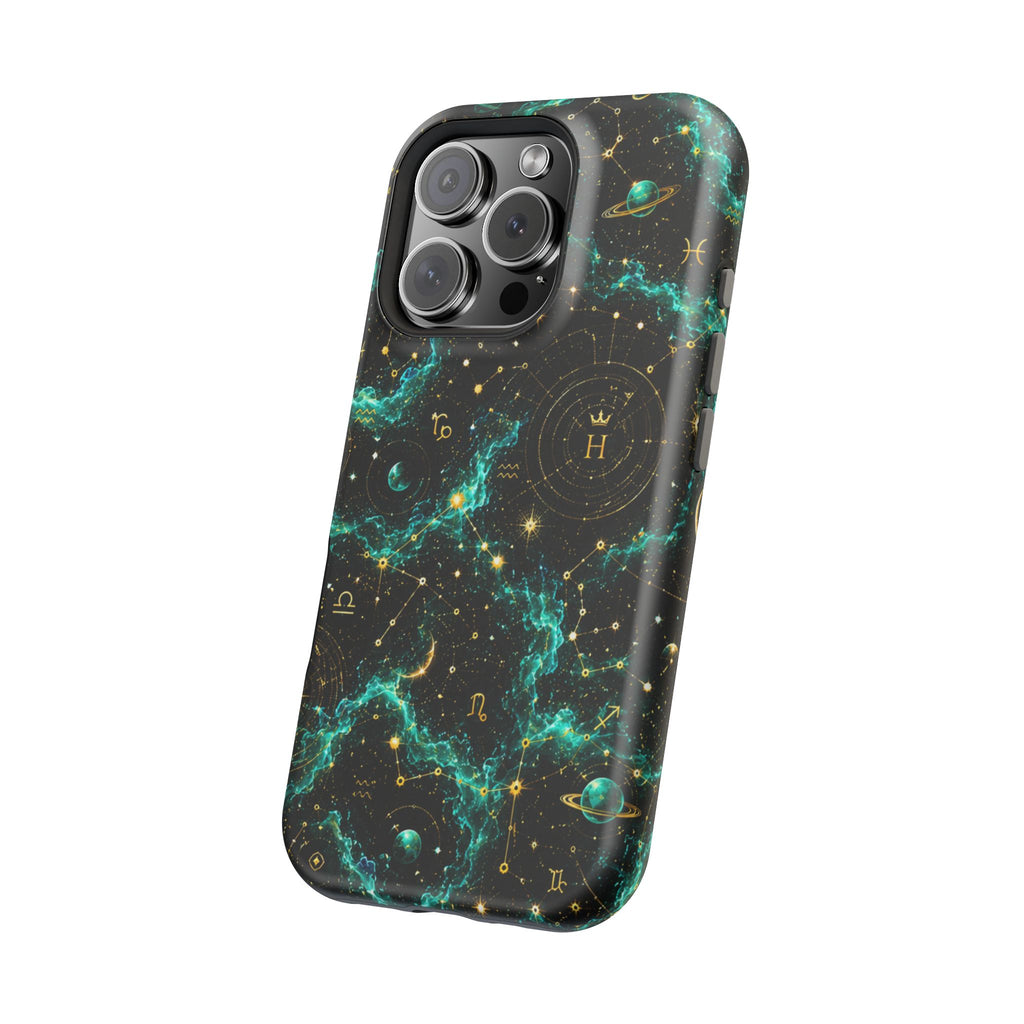 Astrology Nebula Magnetic Impact Phone Case — Zodiac Constellation Design