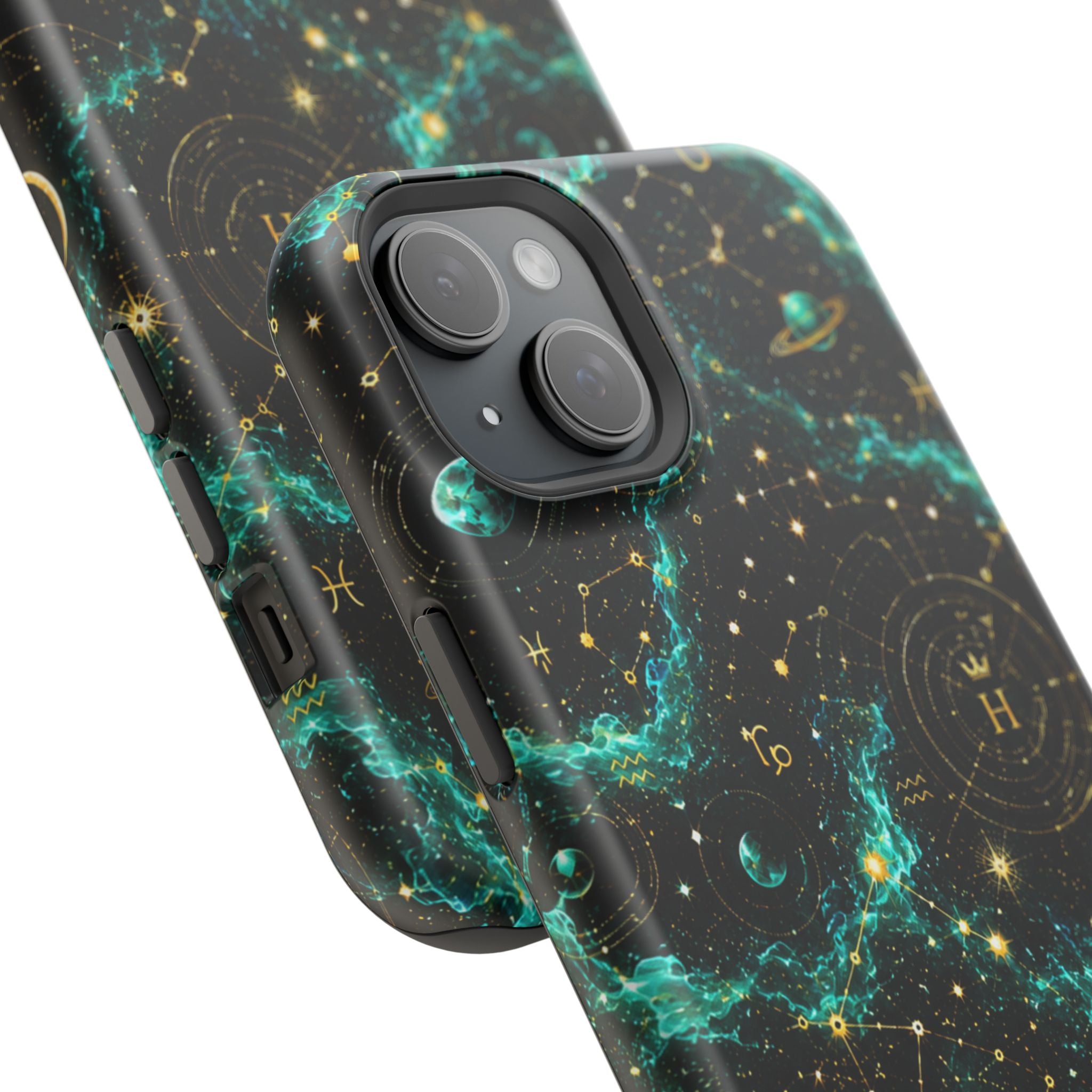 Astrology Nebula Magnetic Impact Phone Case — Zodiac Constellation Design