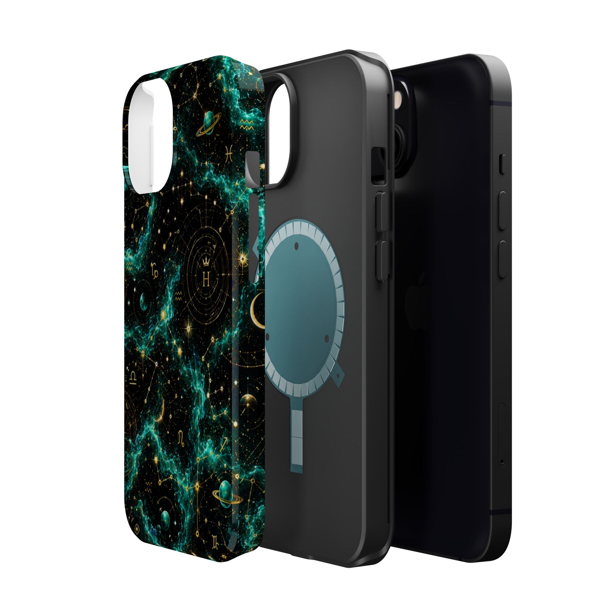 Astrology Nebula Magnetic Impact Phone Case — Zodiac Constellation Design