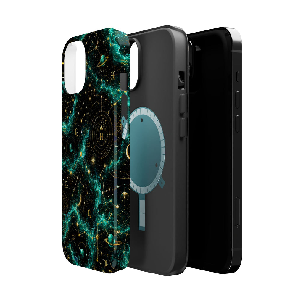 Astrology Nebula Magnetic Impact Phone Case — Zodiac Constellation Design