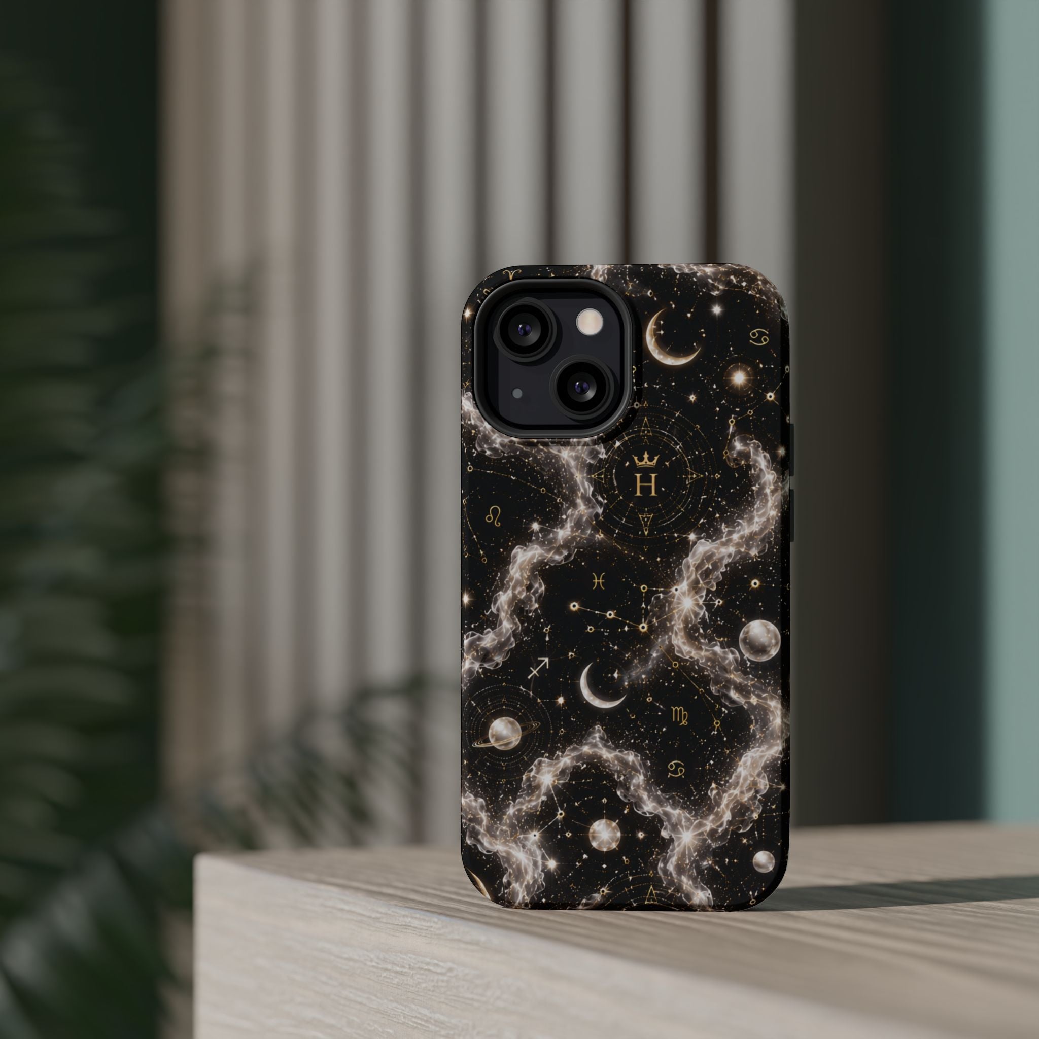 Astrology Galaxy Phone Case — Magnetic Impact-Resistant Cosmic Constellation Design