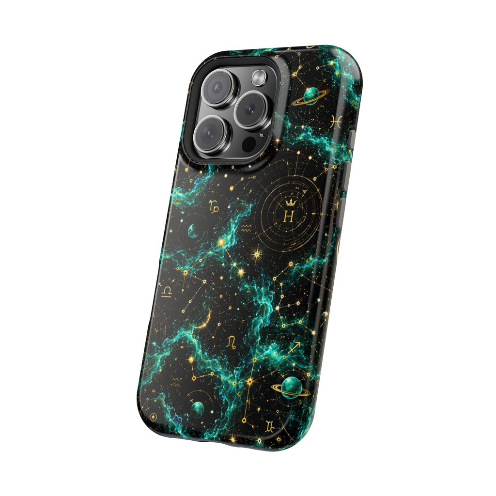 Astrology Nebula Magnetic Impact Phone Case — Zodiac Constellation Design