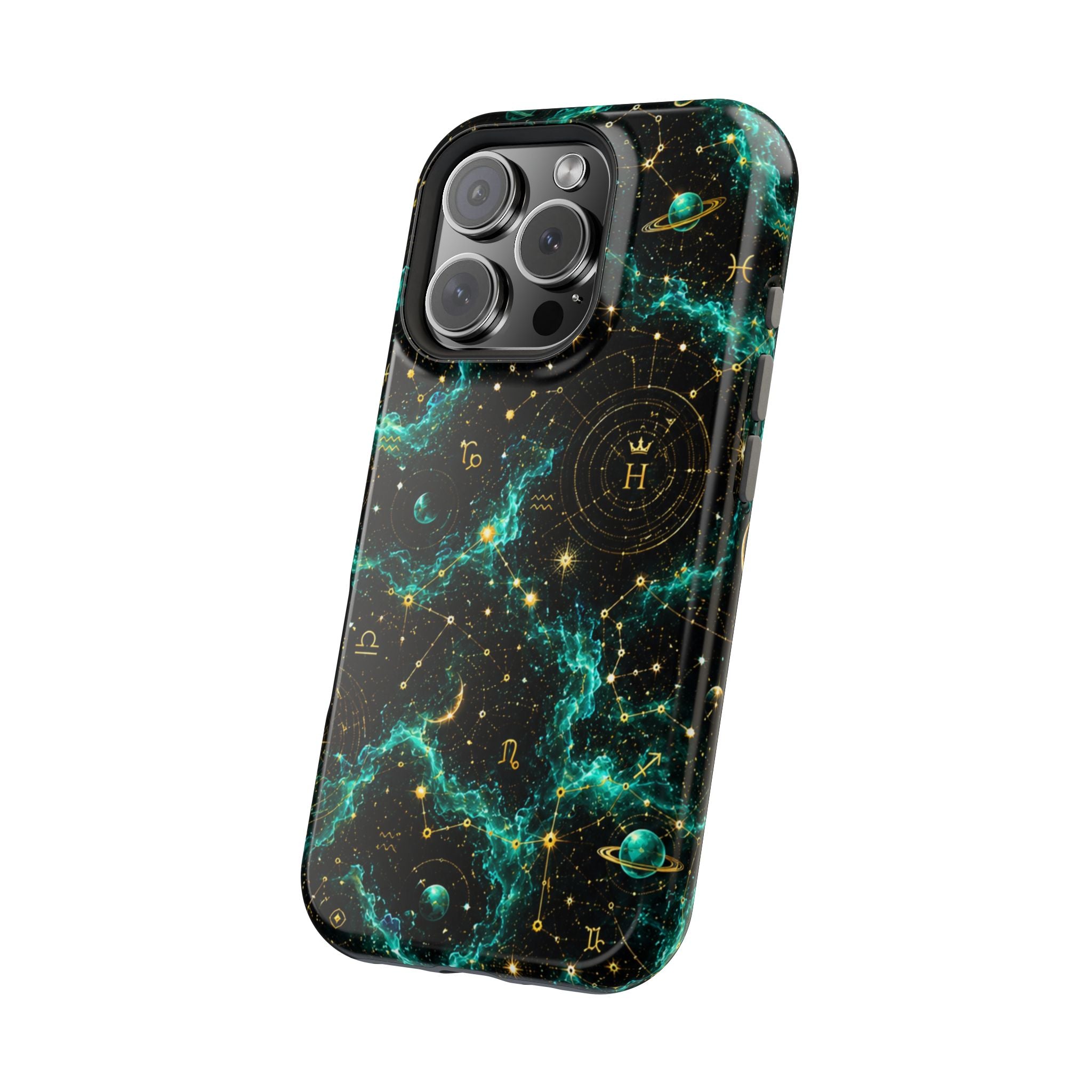 Astrology Nebula Magnetic Impact Phone Case — Zodiac Constellation Design