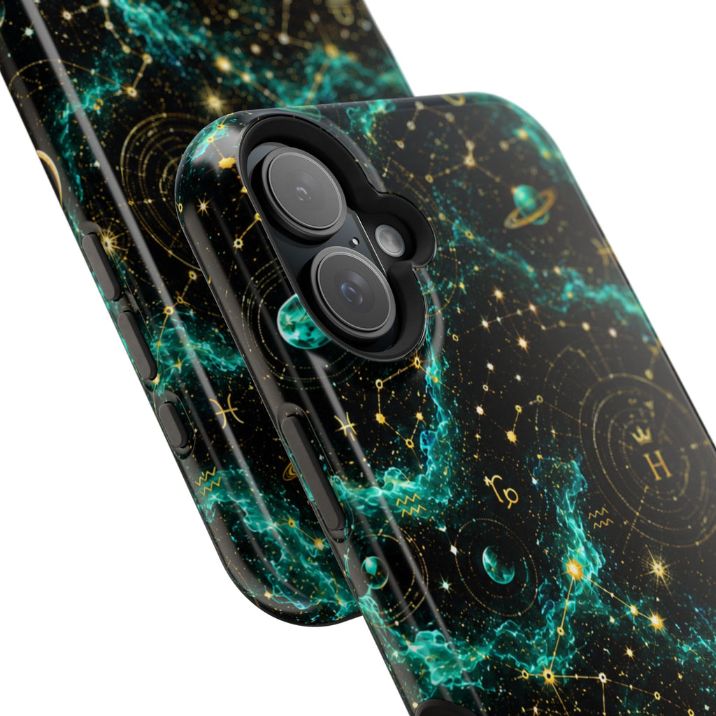 Astrology Nebula Magnetic Impact Phone Case — Zodiac Constellation Design