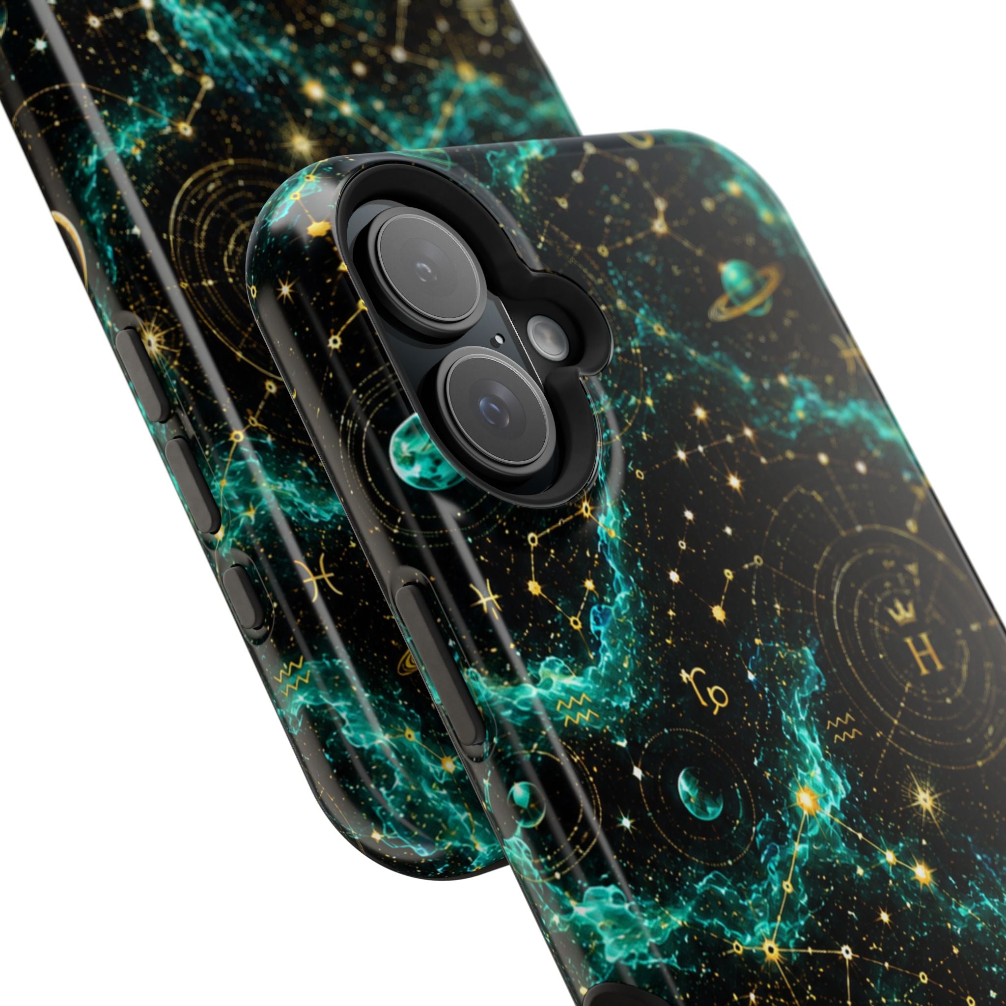 Astrology Nebula Magnetic Impact Phone Case — Zodiac Constellation Design