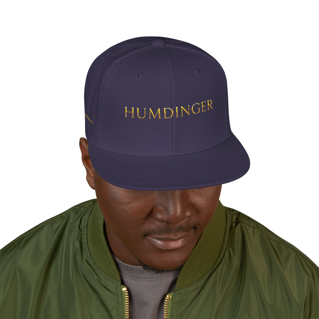 Humdinger Gold Embroidered Snapback Hat