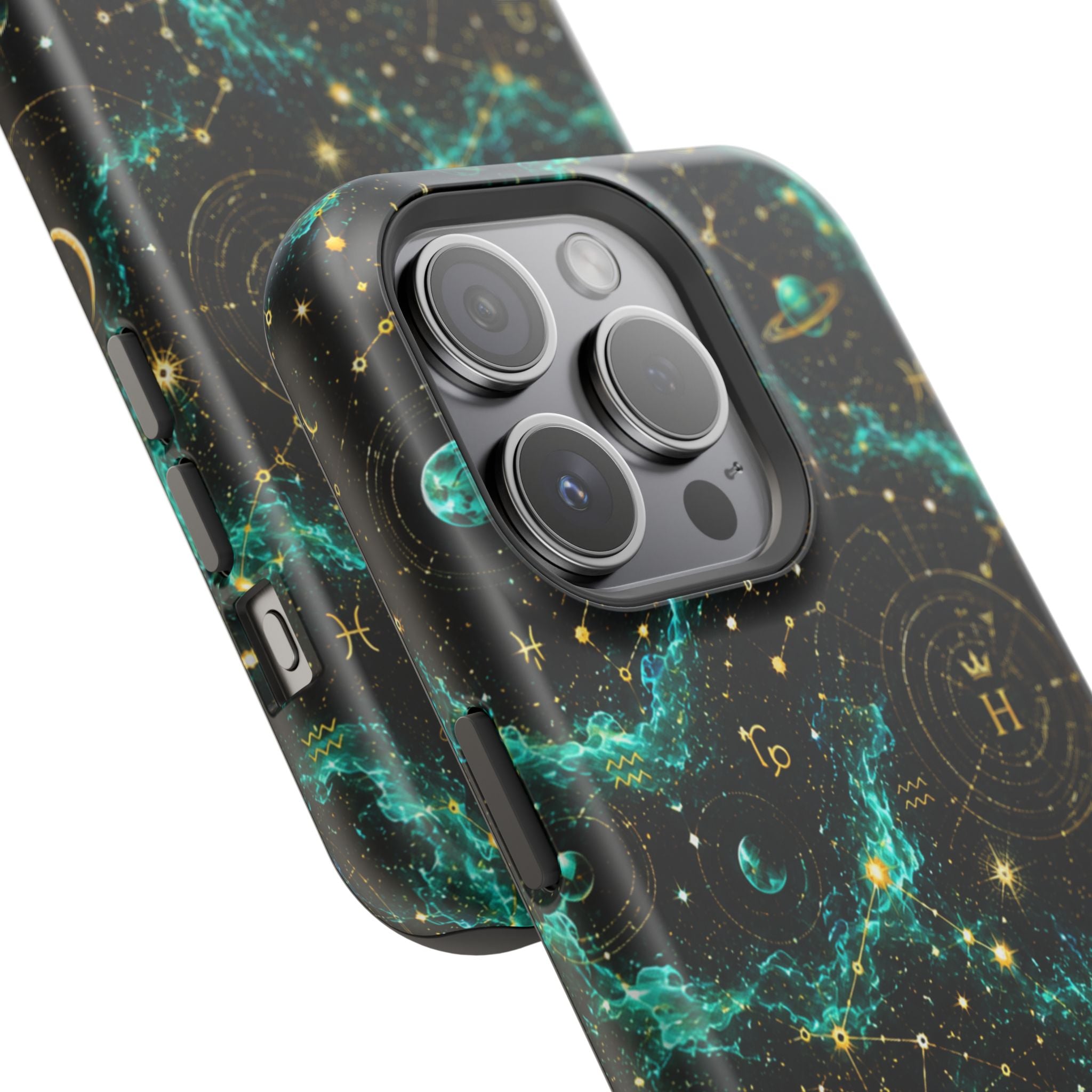 Astrology Nebula Magnetic Impact Phone Case — Zodiac Constellation Design