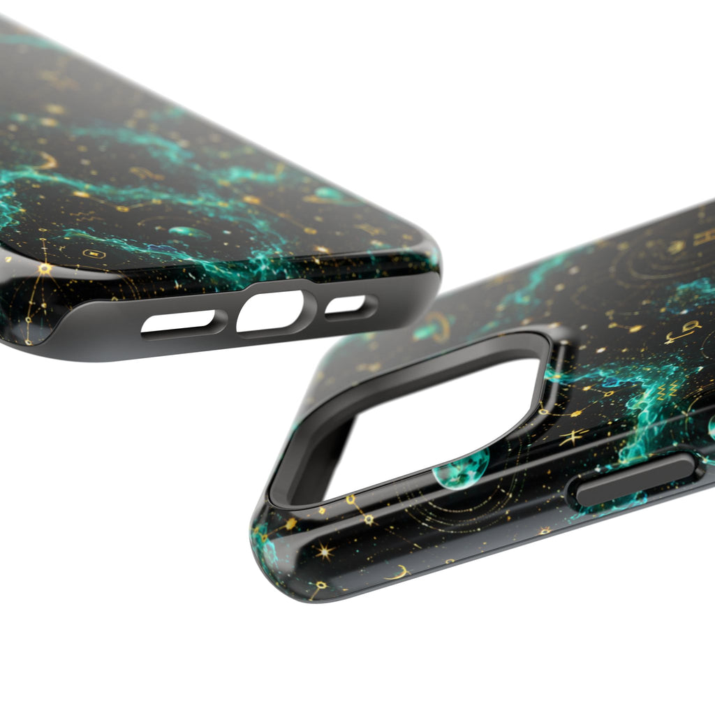 Astrology Nebula Magnetic Impact Phone Case — Zodiac Constellation Design