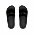 Humdinger Black & Gold Men's Slide Sandals