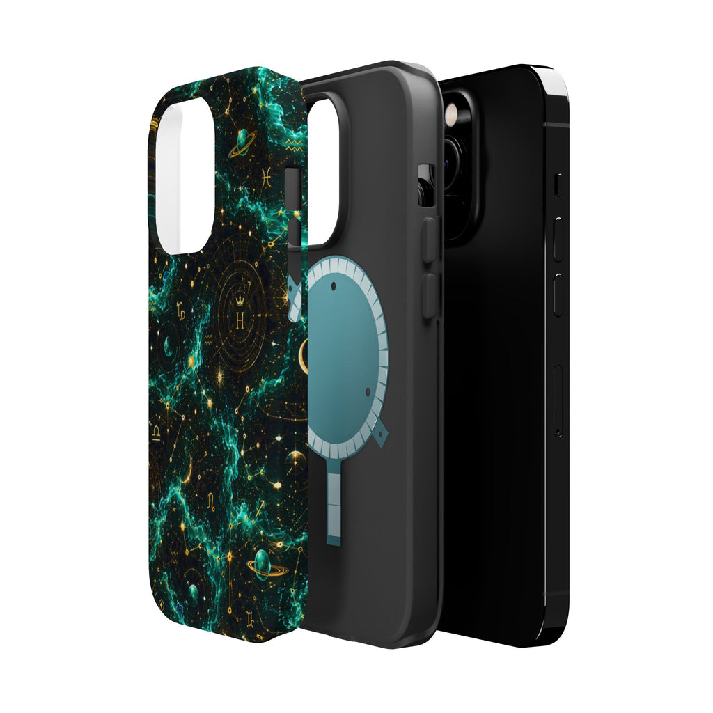 Astrology Nebula Magnetic Impact Phone Case — Zodiac Constellation Design