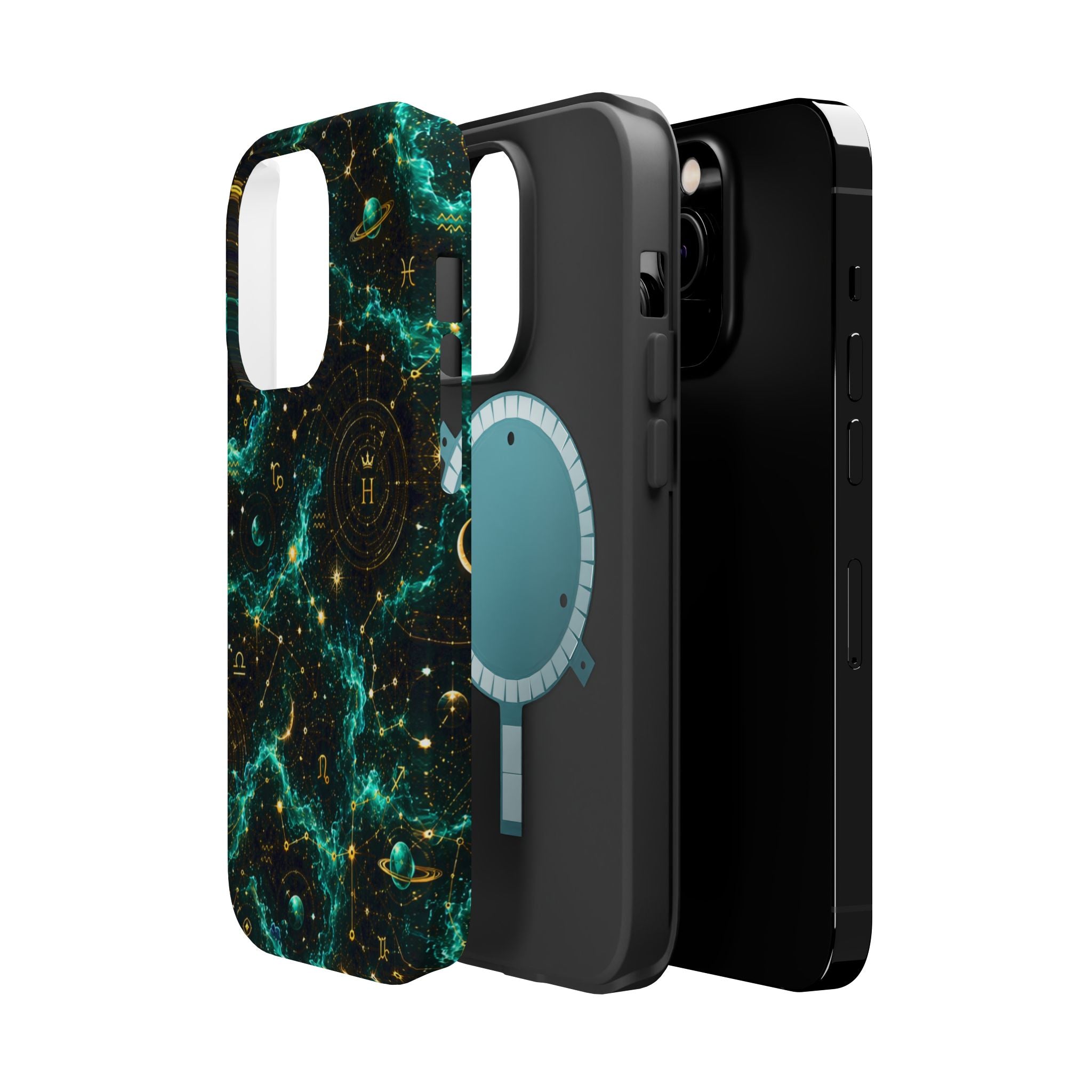 Astrology Nebula Magnetic Impact Phone Case — Zodiac Constellation Design