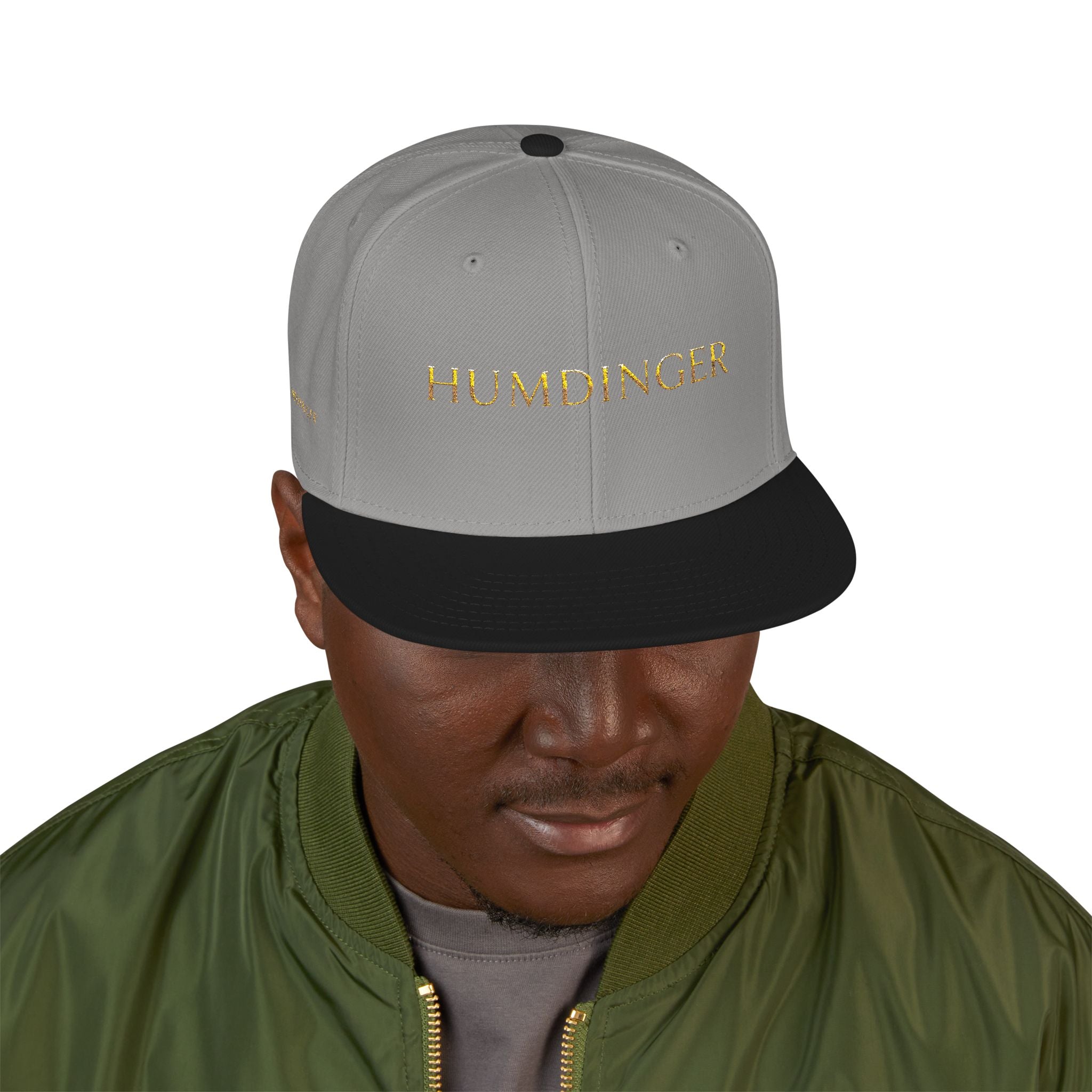 Humdinger Gold Embroidered Snapback Hat