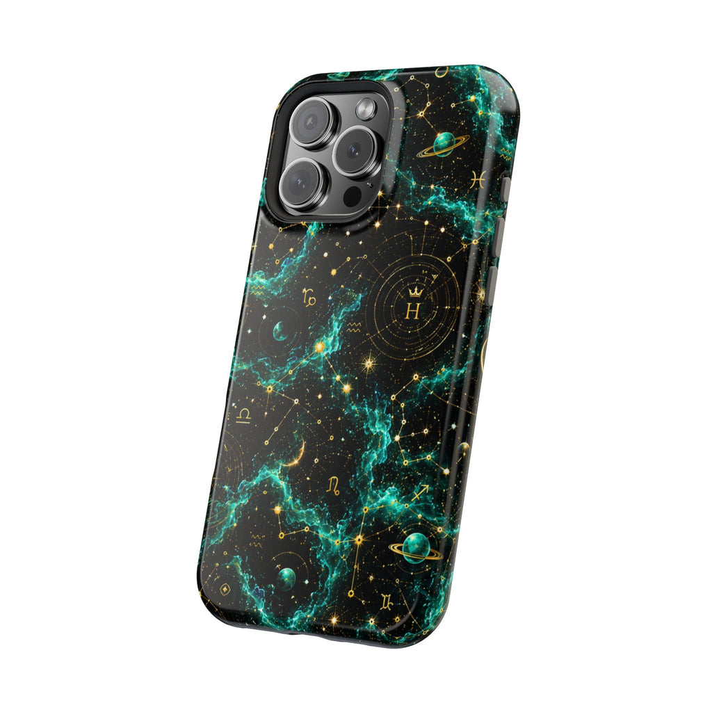 Astrology Nebula Magnetic Impact Phone Case — Zodiac Constellation Design