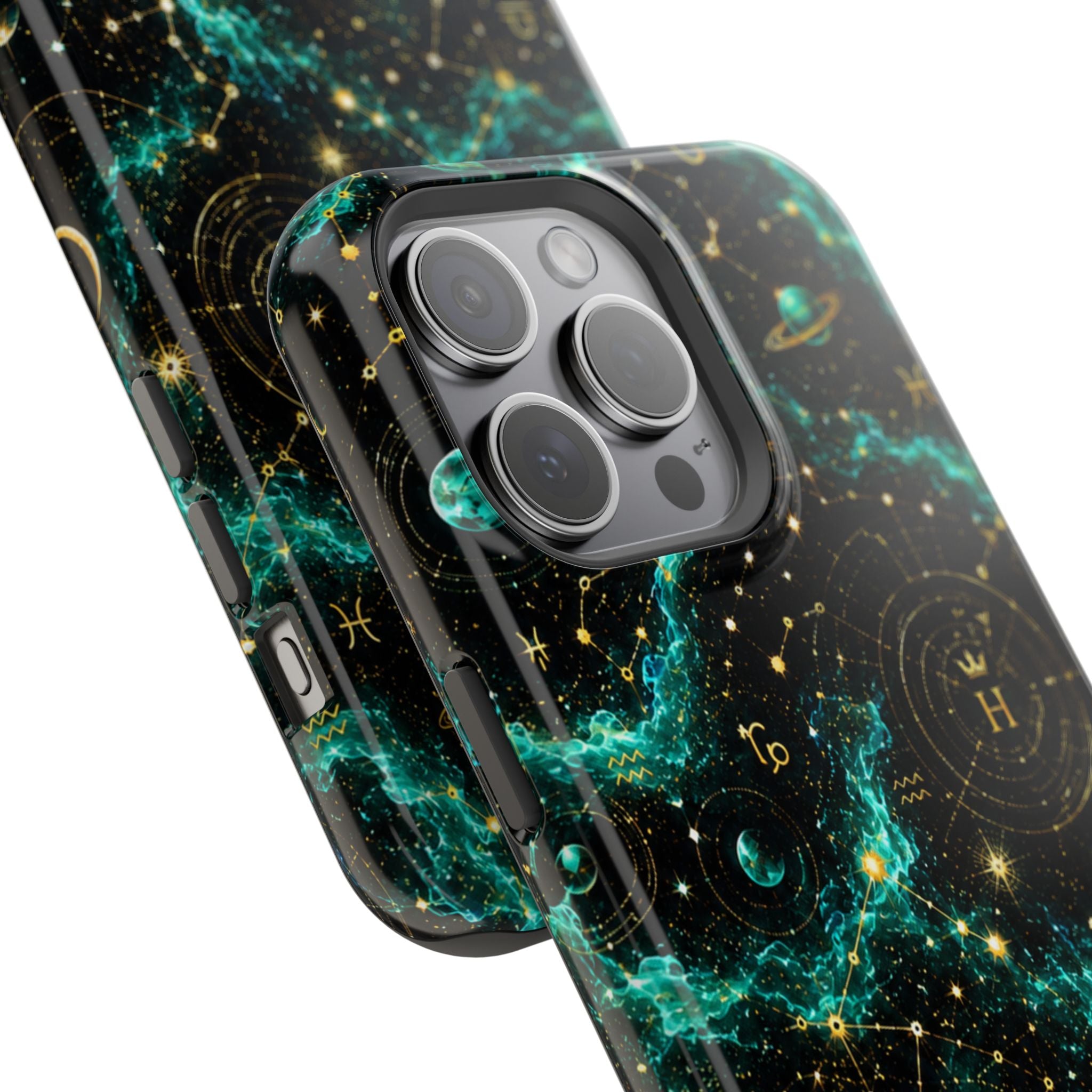 Astrology Nebula Magnetic Impact Phone Case — Zodiac Constellation Design