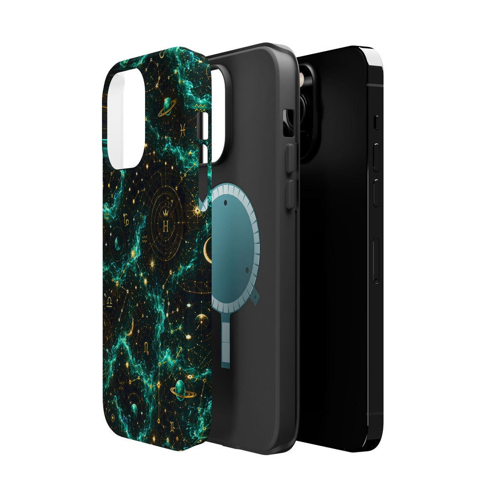 Astrology Nebula Magnetic Impact Phone Case — Zodiac Constellation Design