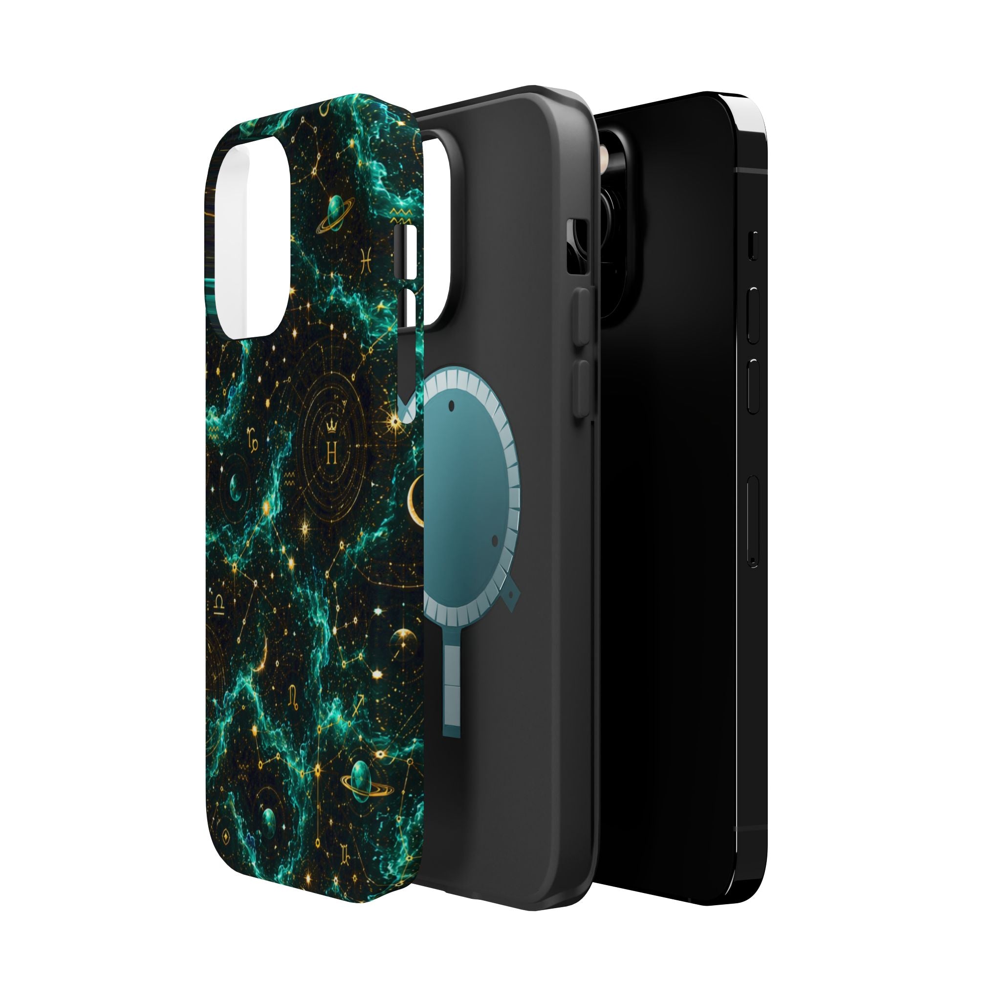 Astrology Nebula Magnetic Impact Phone Case — Zodiac Constellation Design