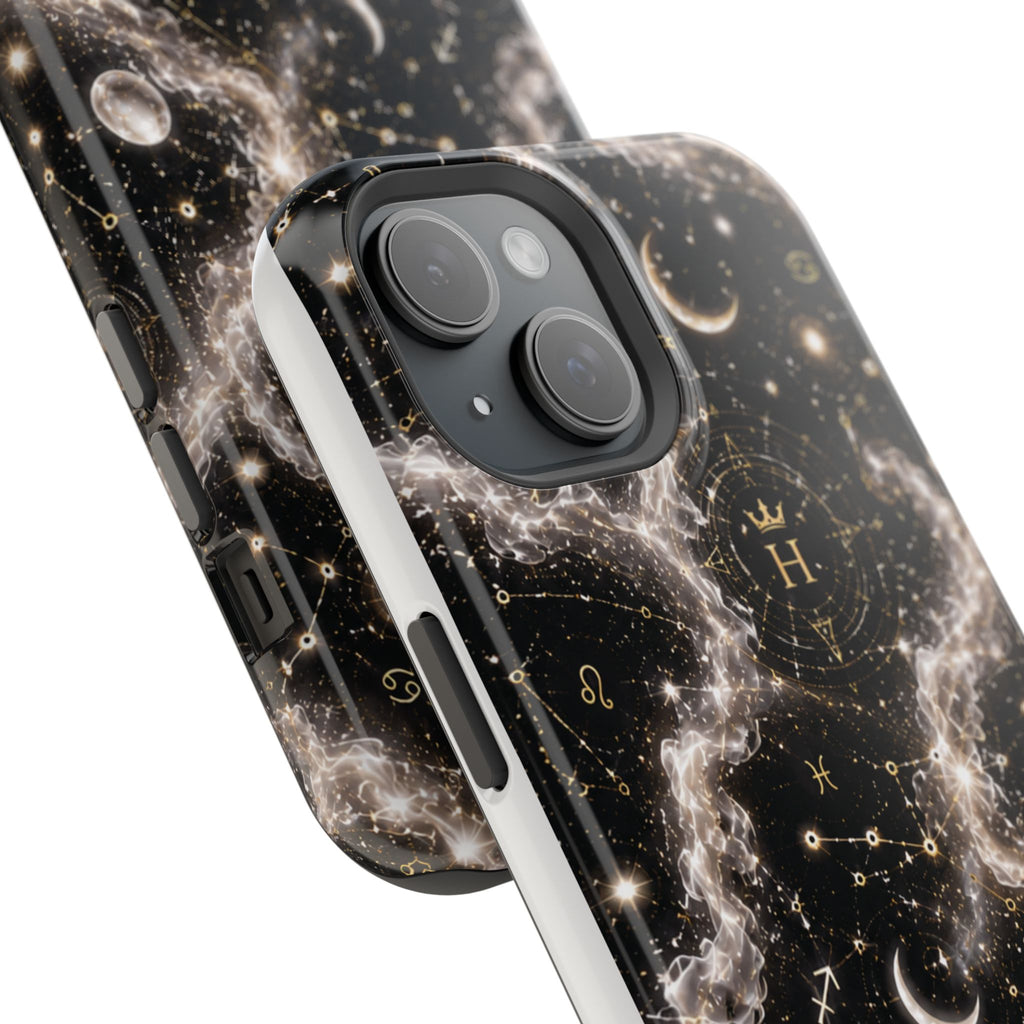 Astrology Galaxy Phone Case — Magnetic Impact-Resistant Cosmic Constellation Design