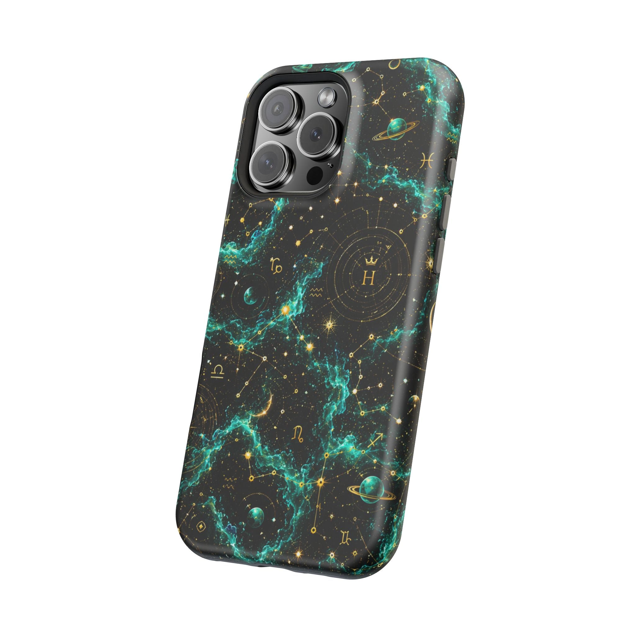 Astrology Nebula Magnetic Impact Phone Case — Zodiac Constellation Design