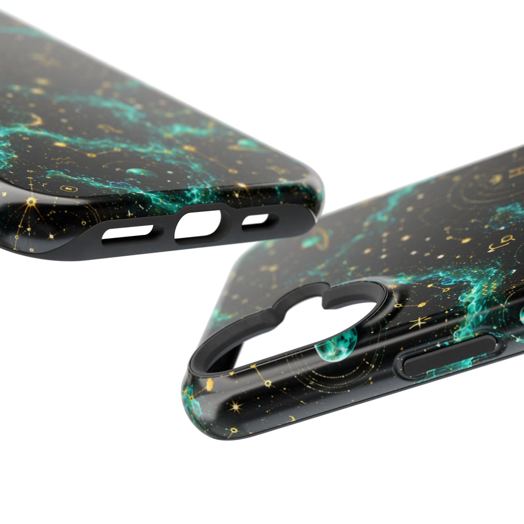 Astrology Nebula Magnetic Impact Phone Case — Zodiac Constellation Design