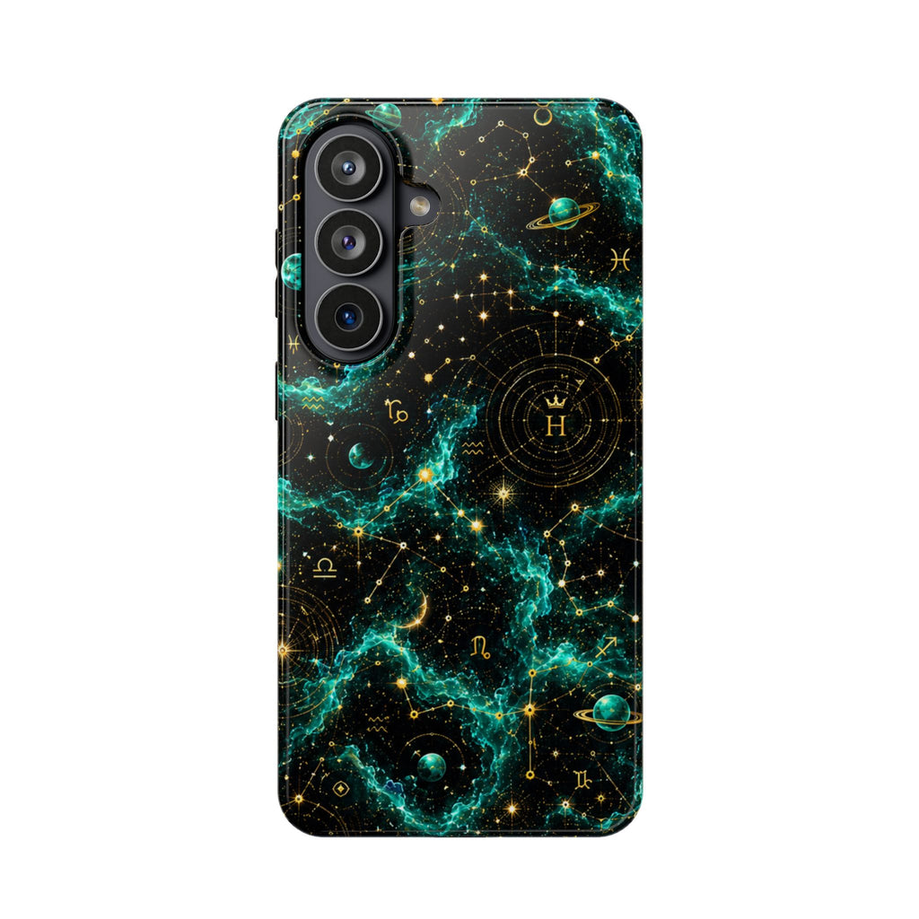 Sagittarius Turquoise Birthstone Phone Case — Black Magnetic Impact-Resistant