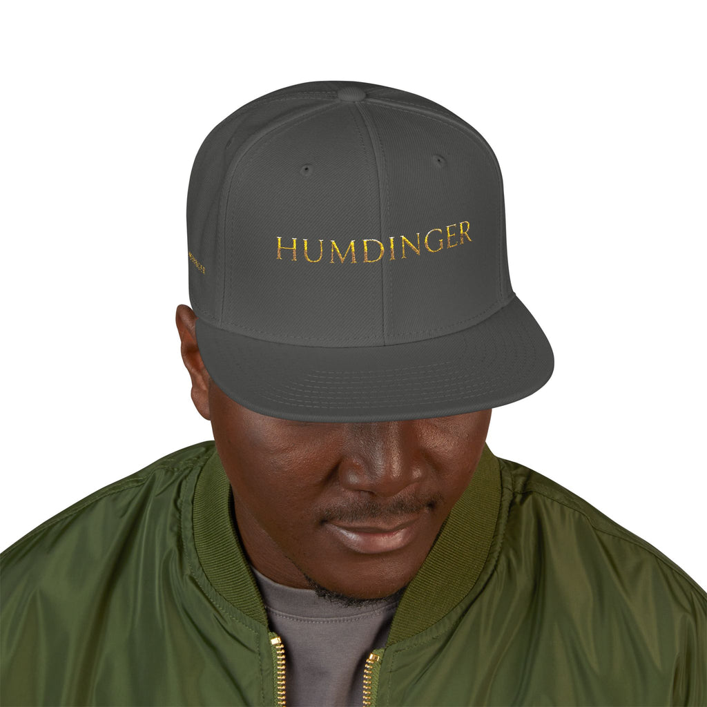 Humdinger Gold Embroidered Snapback Hat
