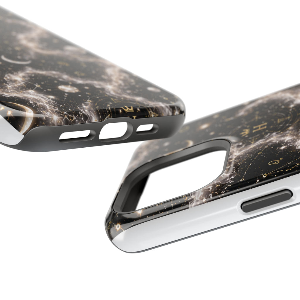 Astrology Galaxy Phone Case — Magnetic Impact-Resistant Cosmic Constellation Design