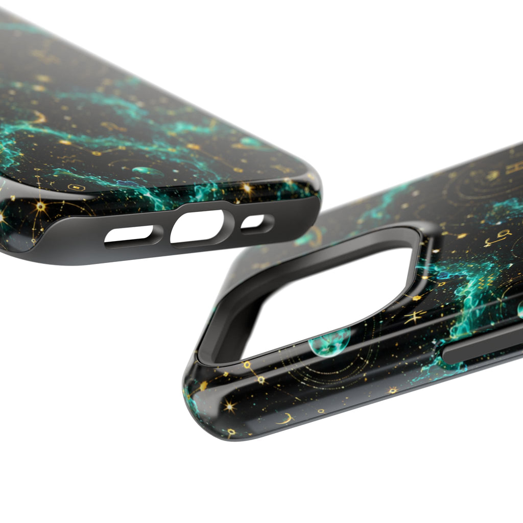 Astrology Nebula Magnetic Impact Phone Case — Zodiac Constellation Design