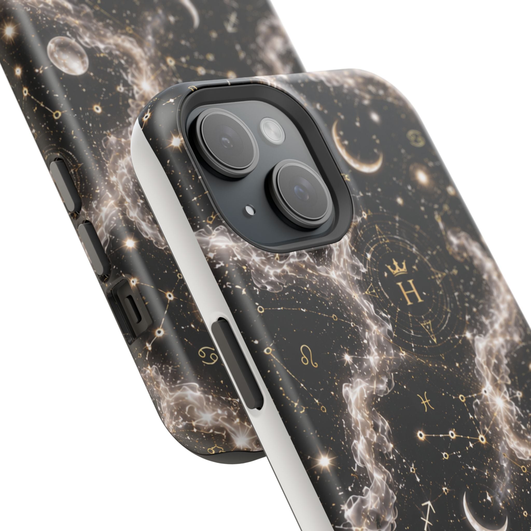 Astrology Galaxy Phone Case — Magnetic Impact-Resistant Cosmic Constellation Design