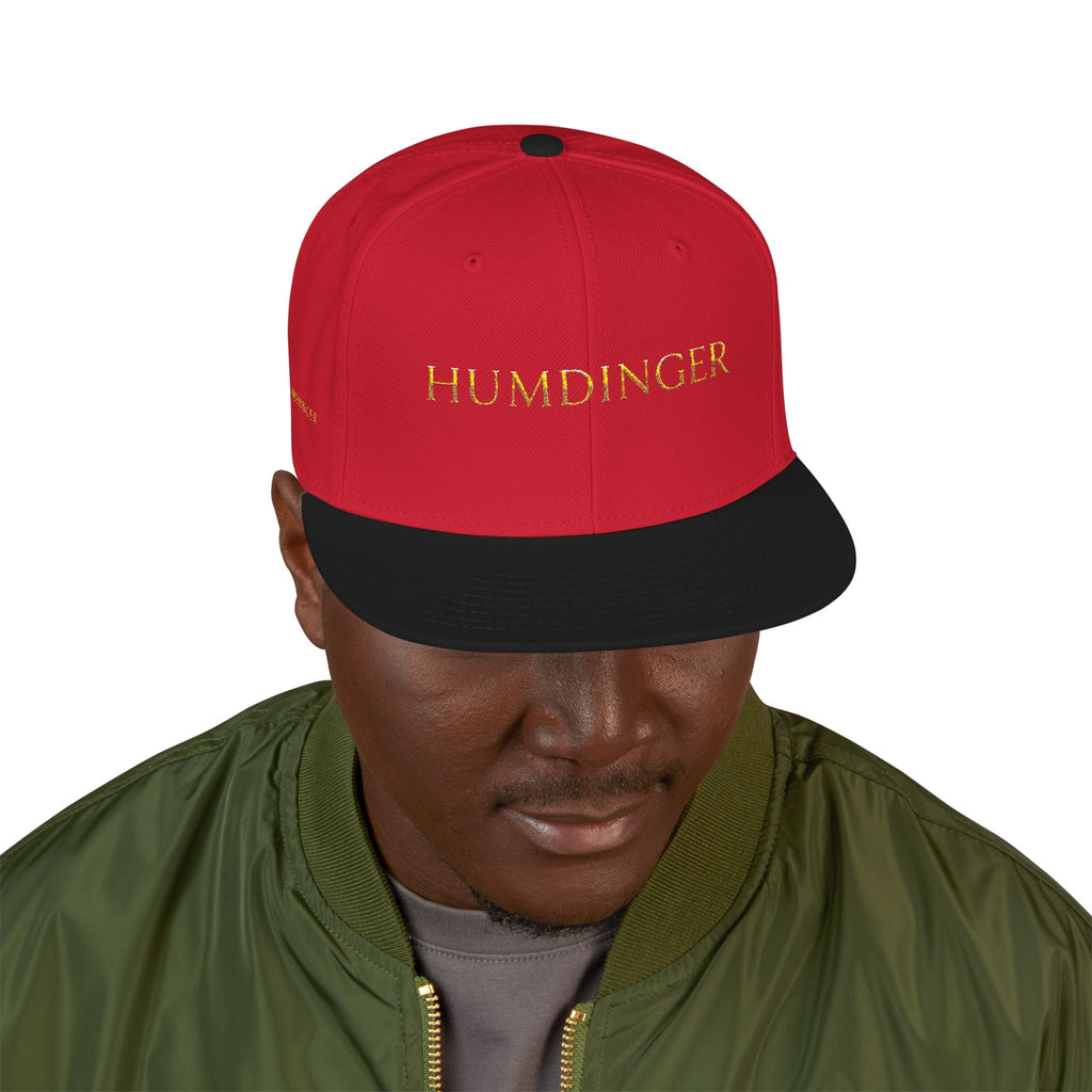 Humdinger Gold Embroidered Snapback Hat