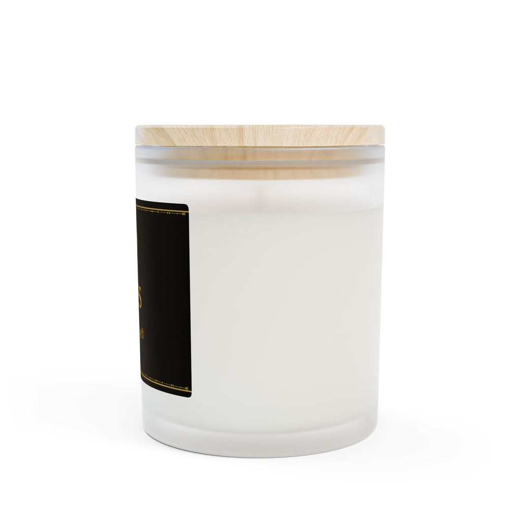 Aries Zodiac Frosted Glass Candle — 11oz Scented Candle (Aries Humdinger)