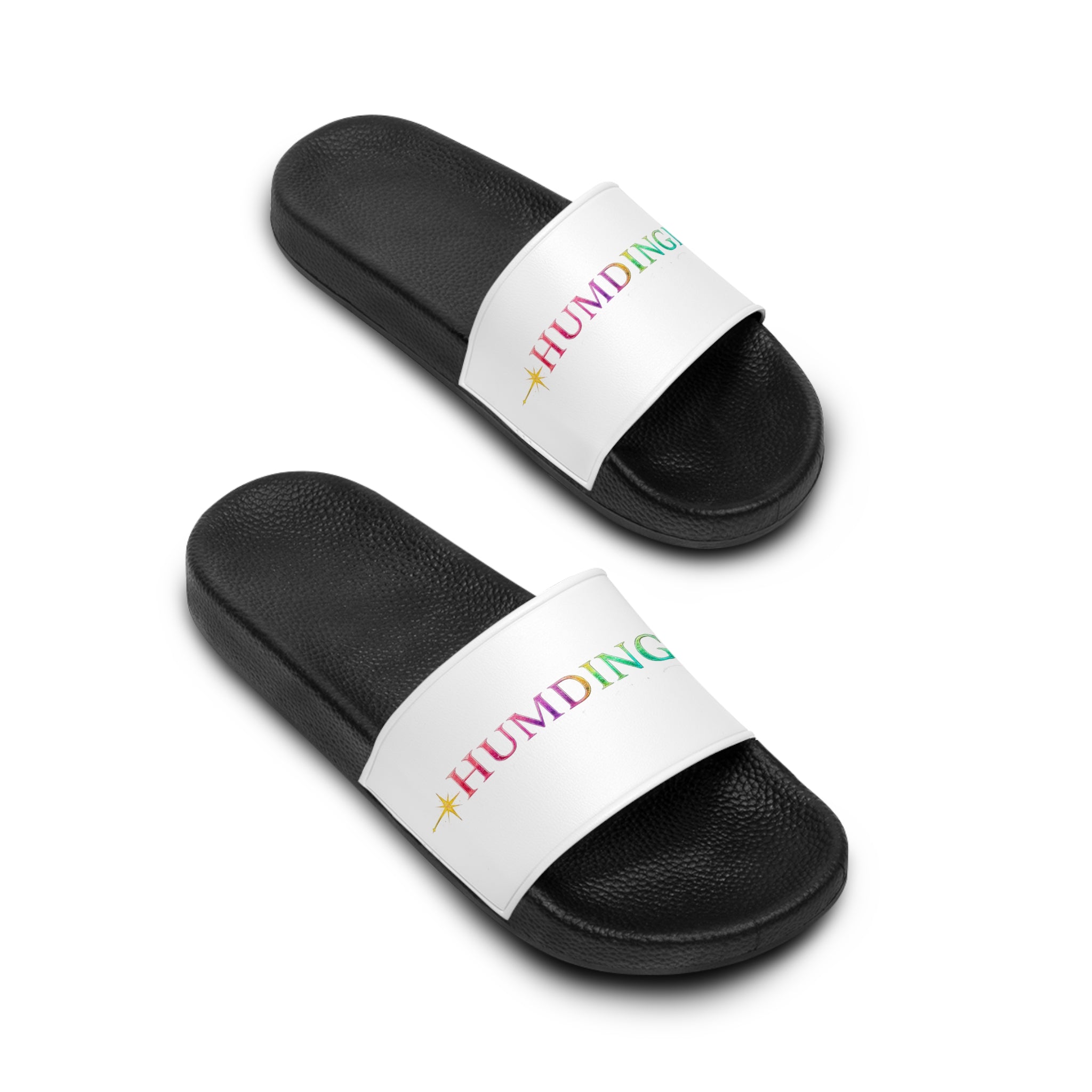 Humdinger Rainbow Logo Women's Slide Sandals