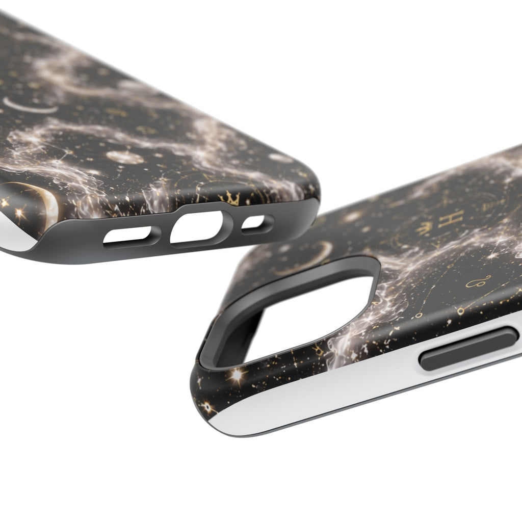 Astrology Galaxy Phone Case — Magnetic Impact-Resistant Cosmic Constellation Design