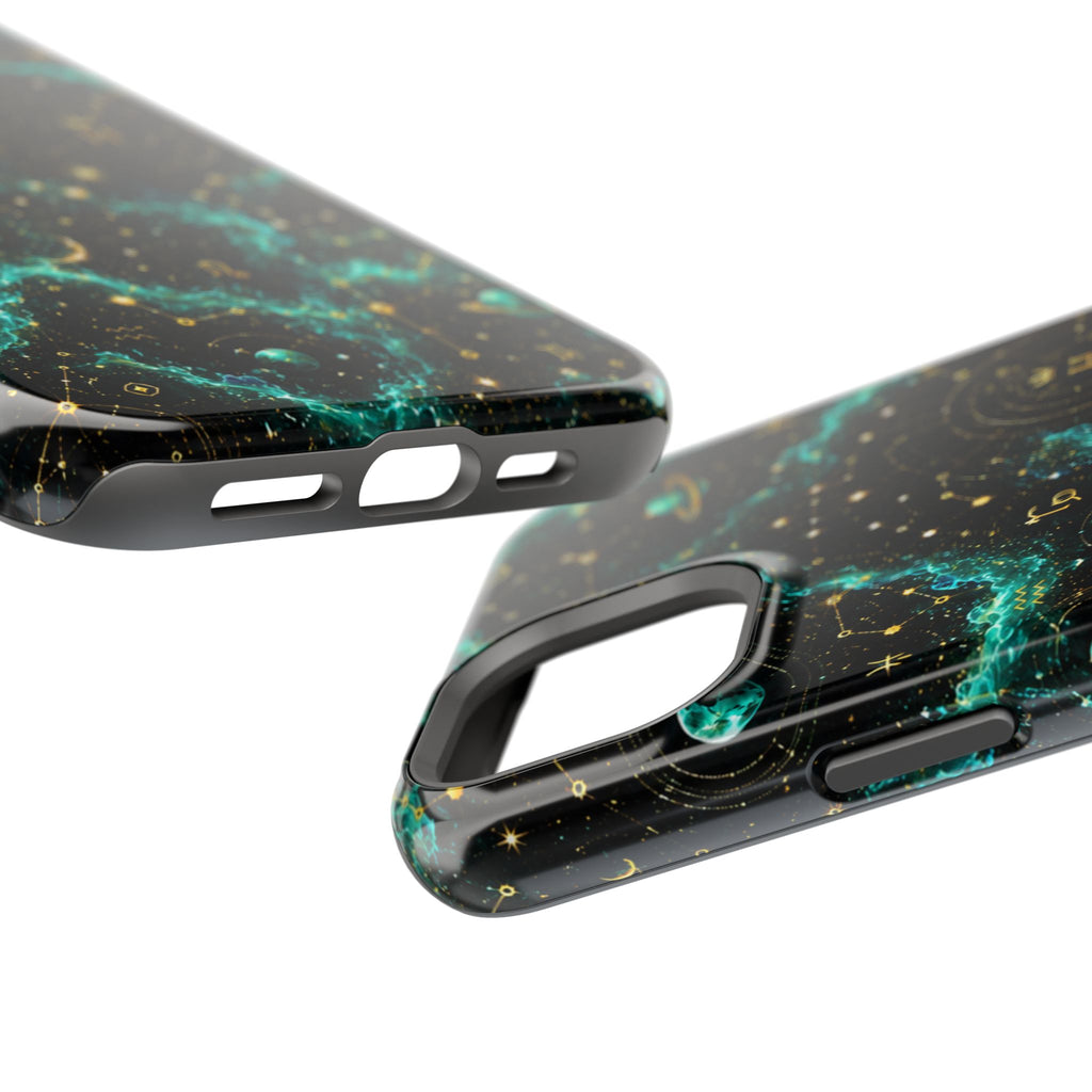 Astrology Nebula Magnetic Impact Phone Case — Zodiac Constellation Design