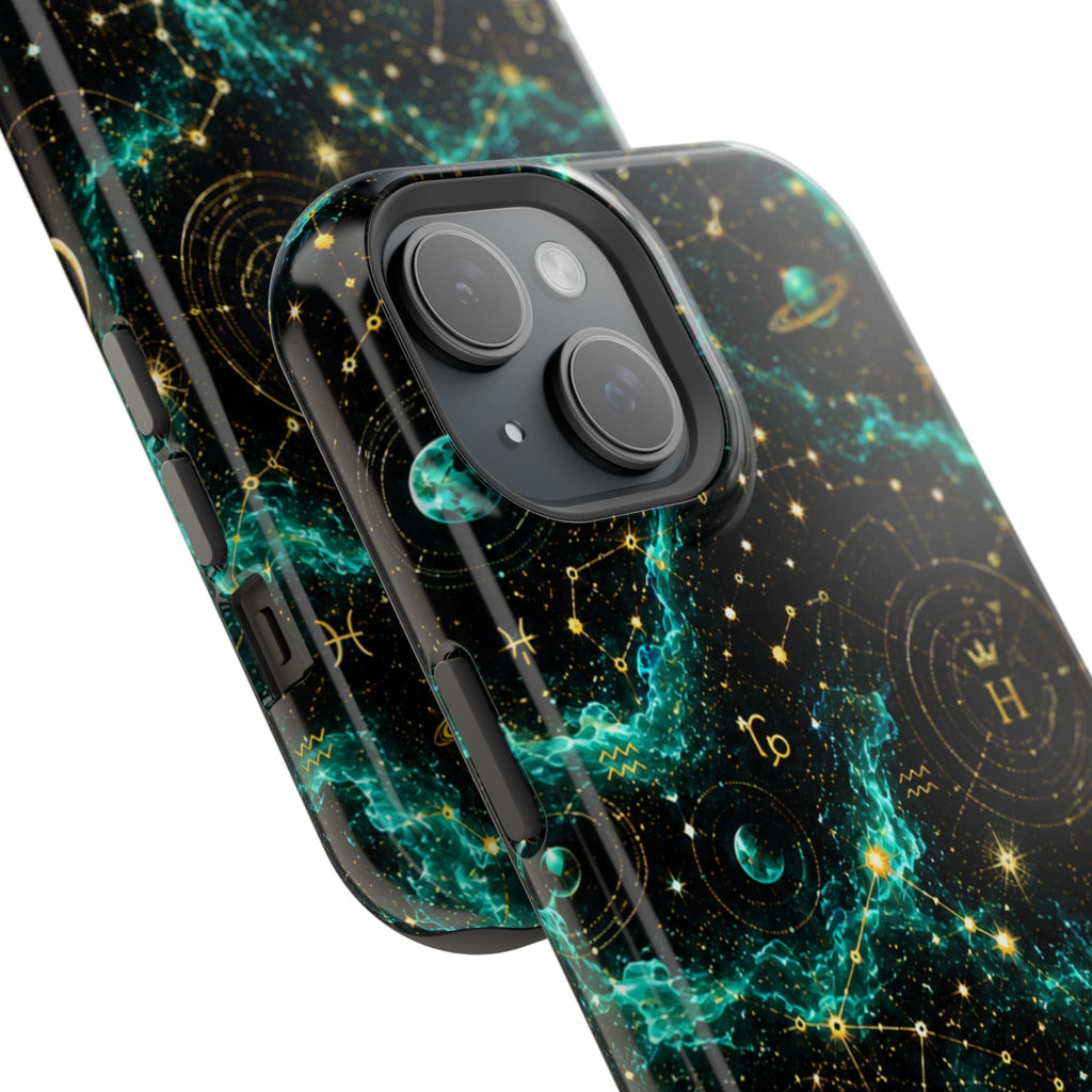 Astrology Nebula Magnetic Impact Phone Case — Zodiac Constellation Design