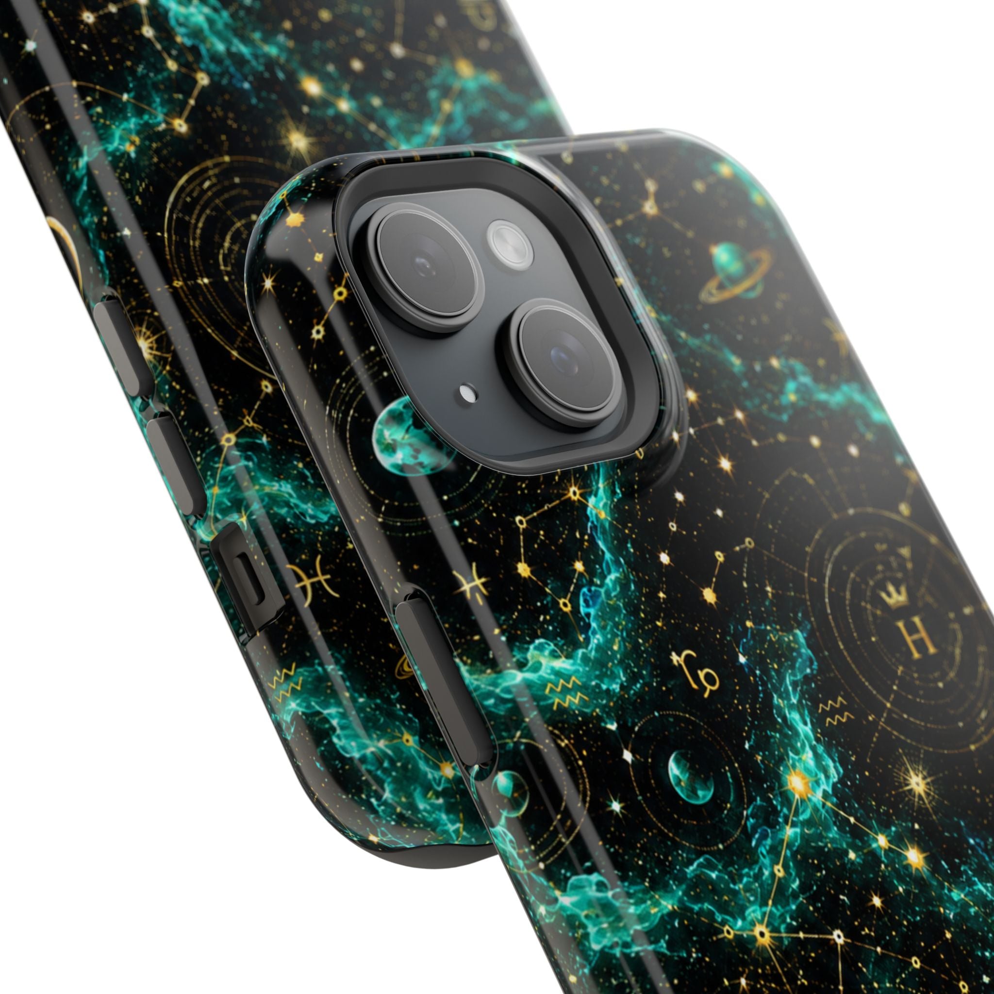 Astrology Nebula Magnetic Impact Phone Case — Zodiac Constellation Design