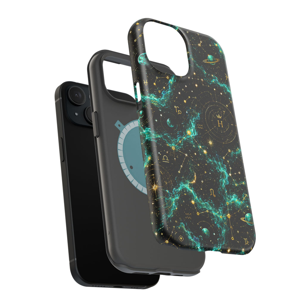 Astrology Nebula Magnetic Impact Phone Case — Zodiac Constellation Design