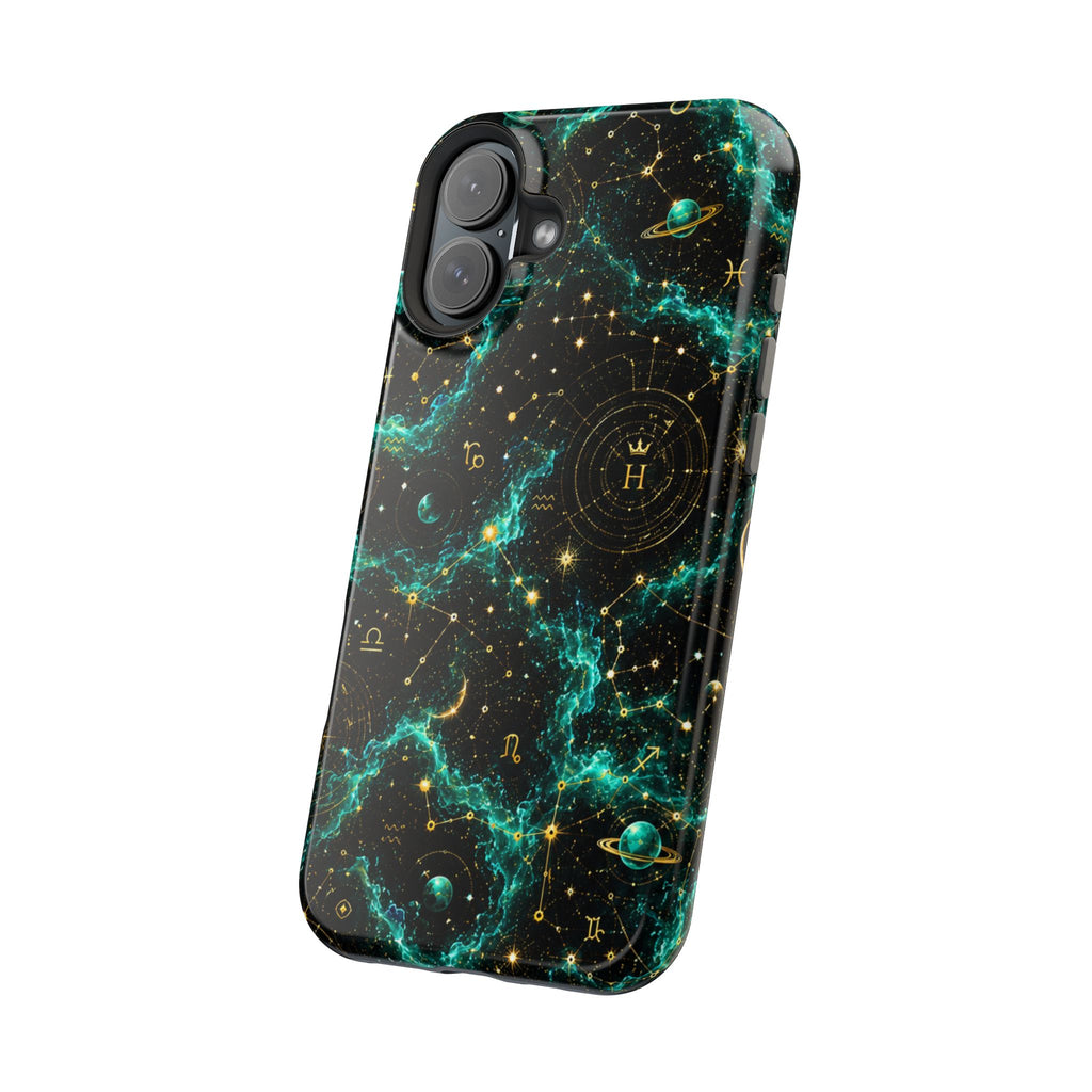Astrology Nebula Magnetic Impact Phone Case — Zodiac Constellation Design