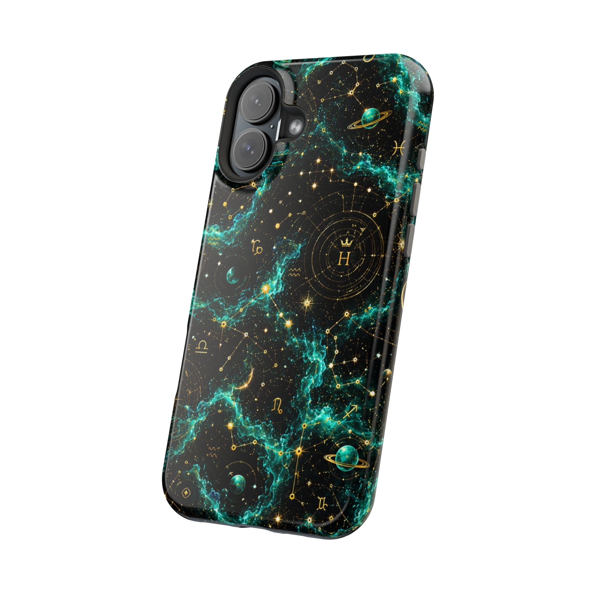 Astrology Nebula Magnetic Impact Phone Case — Zodiac Constellation Design