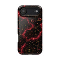 Cancer Ruby Birthstone Phone Case — Black Magnetic Impact-Resistant