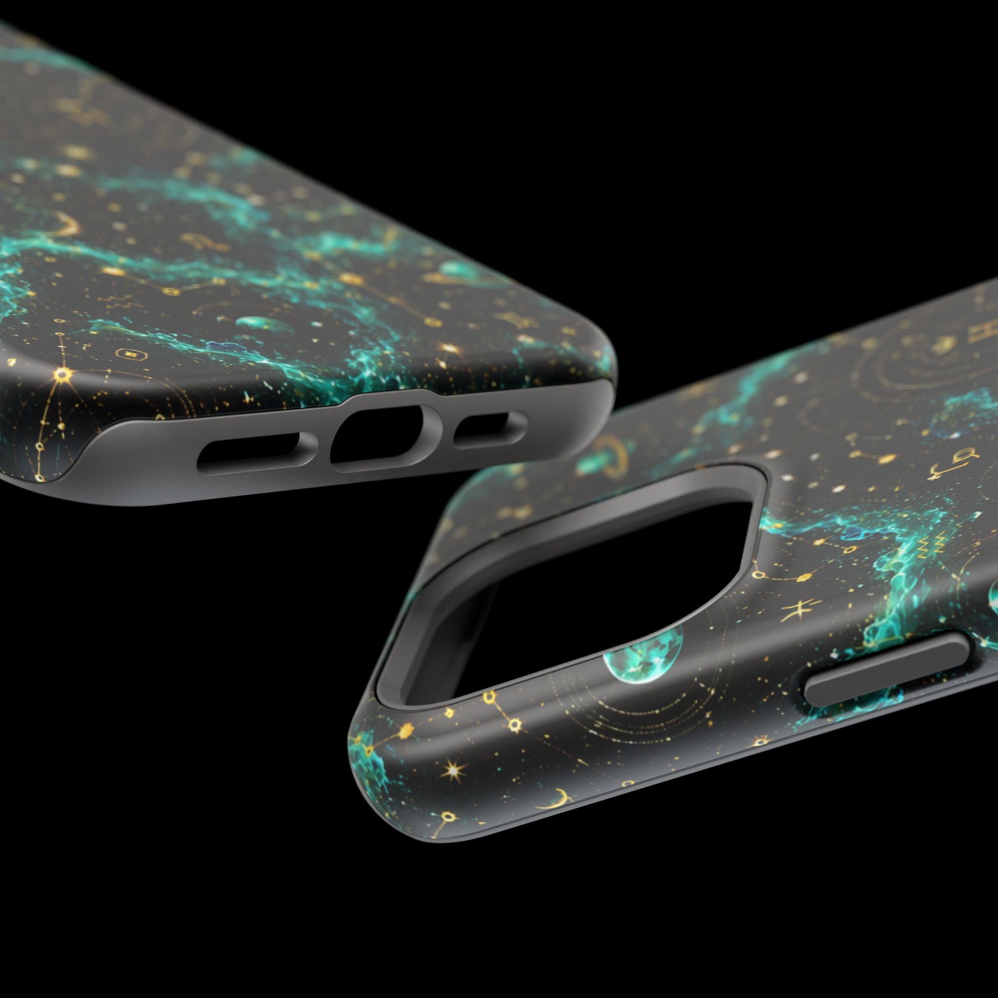 Astrology Nebula Magnetic Impact Phone Case — Zodiac Constellation Design