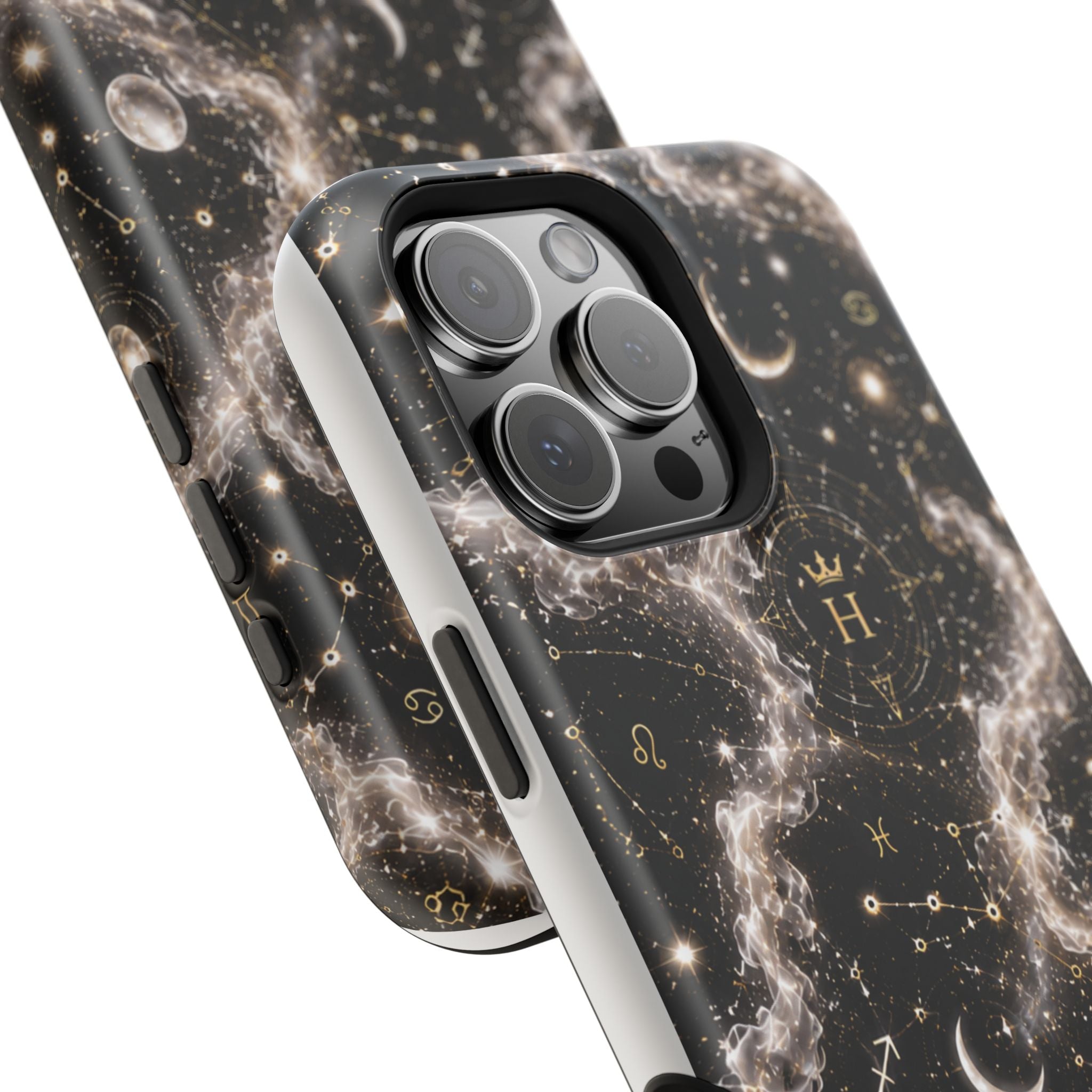 Astrology Galaxy Phone Case — Magnetic Impact-Resistant Cosmic Constellation Design