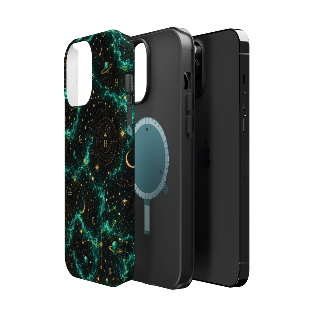 Astrology Nebula Magnetic Impact Phone Case — Zodiac Constellation Design