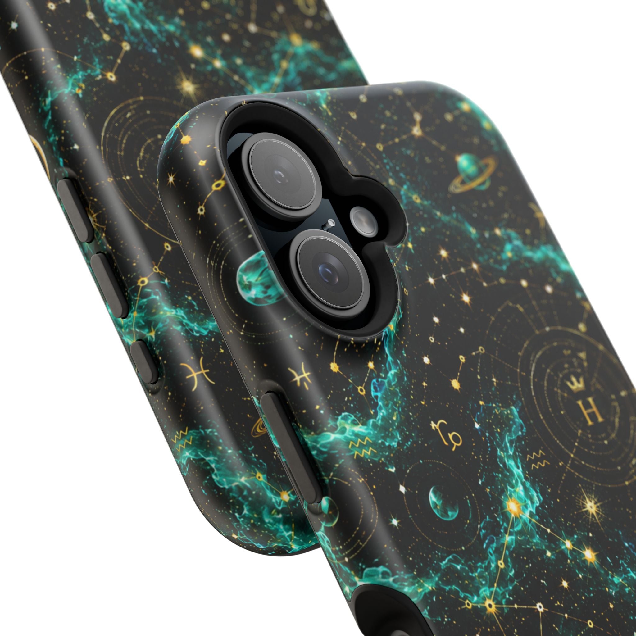 Astrology Nebula Magnetic Impact Phone Case — Zodiac Constellation Design